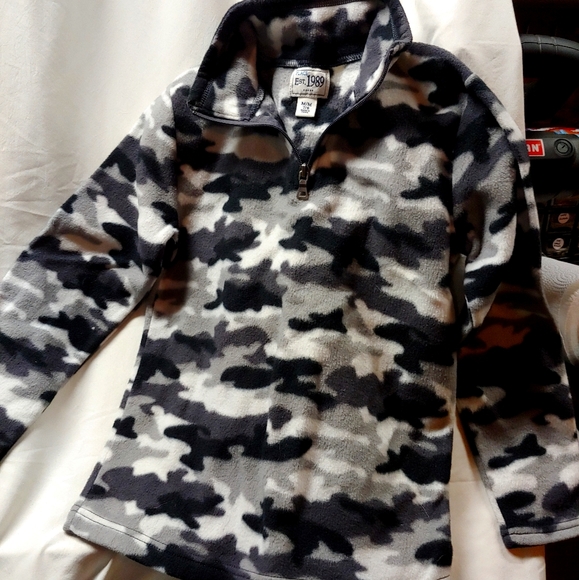 Children's Place Boys Med (7/8) Pullover Fleece Sweatshirt/Jacket - Picture 1 of 3